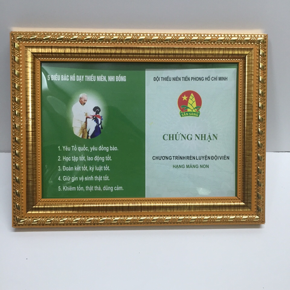 giấy chứng nhận 